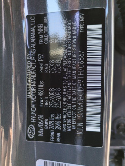 2026 Hyundai TUCSON SEL AWD