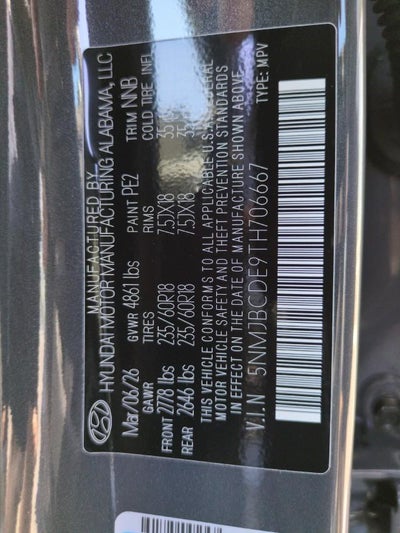 2026 Hyundai TUCSON SEL AWD