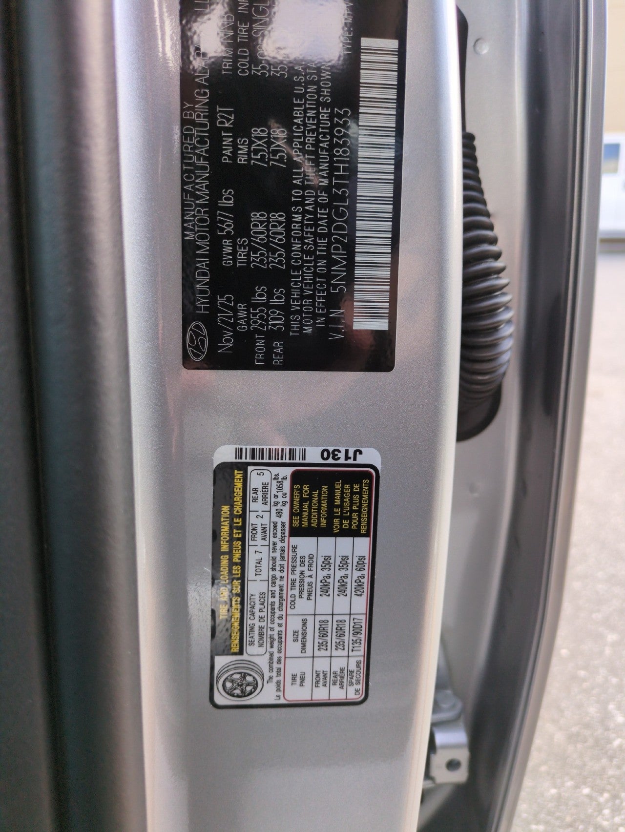 2026 Hyundai SANTA FE SEL AWD