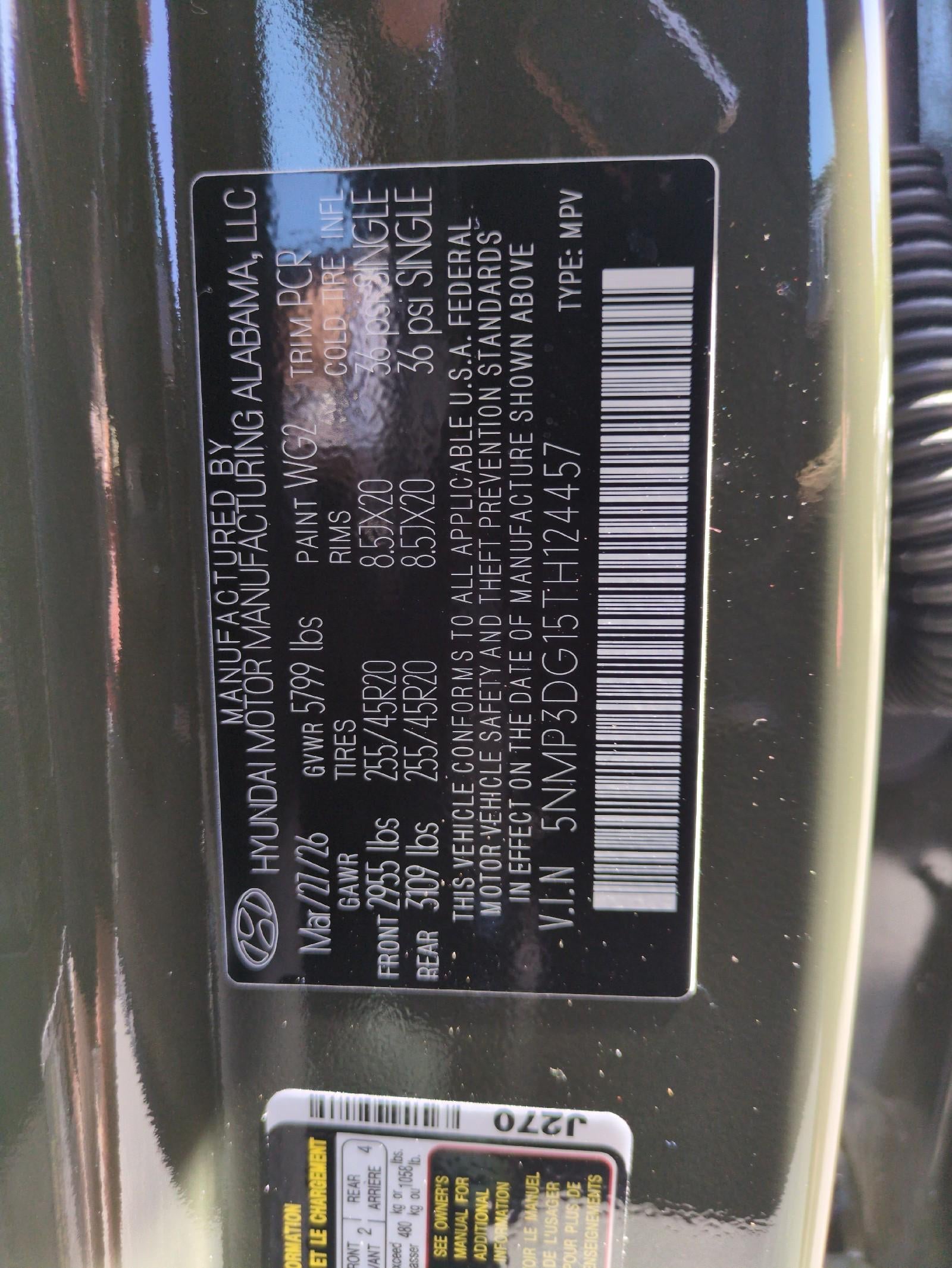 2026 Hyundai SANTA FE HYBRID Limited