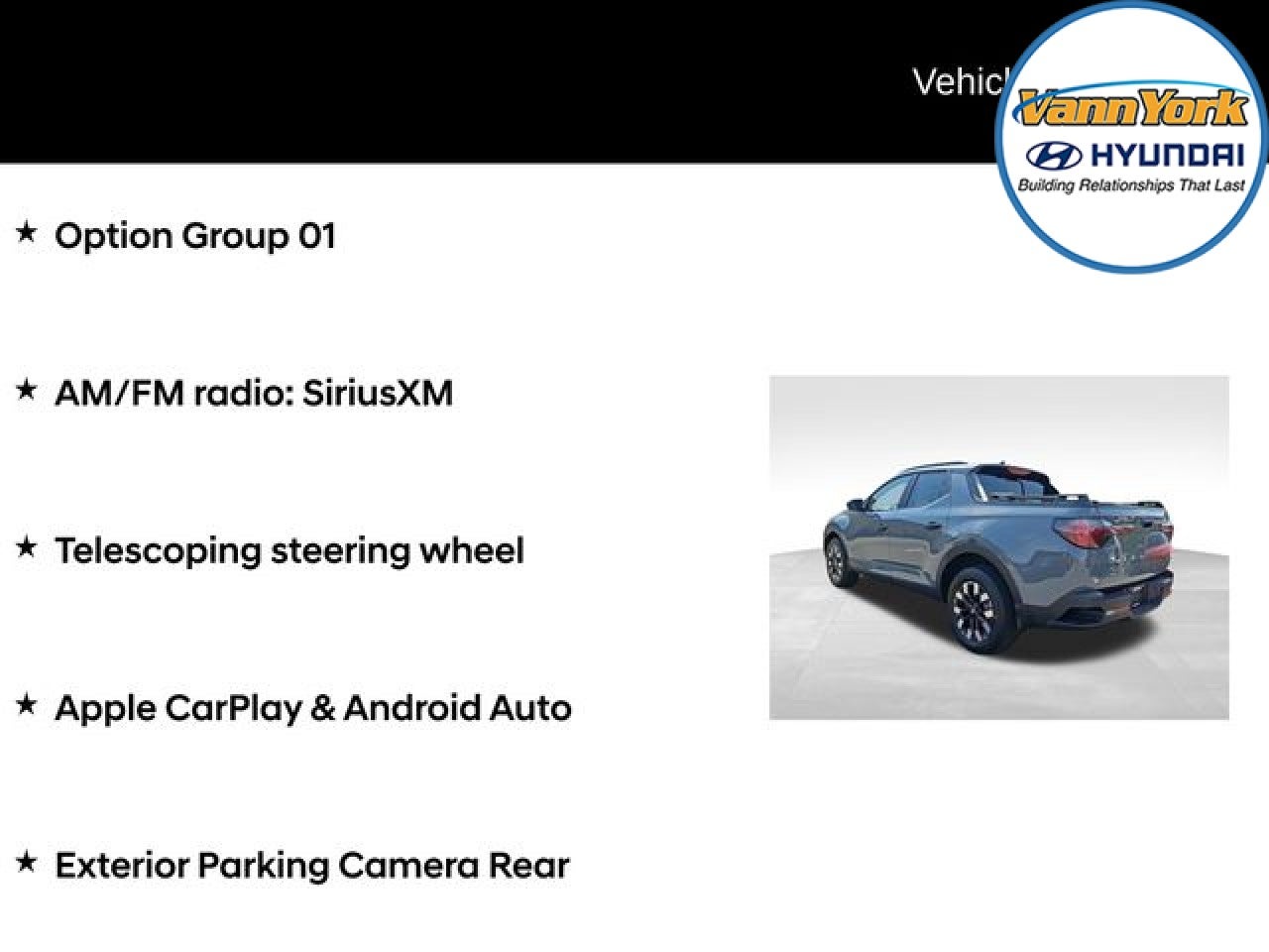 2026 Hyundai SANTA CRUZ SEL Activity