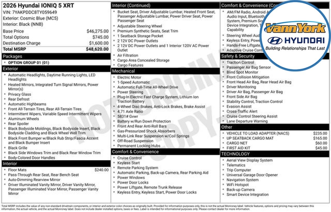 2026 Hyundai IONIQ 5 XRT