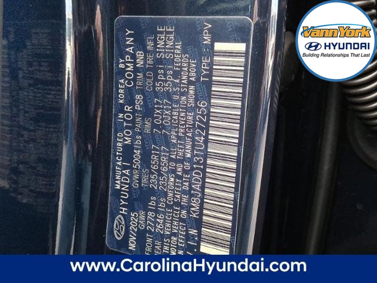 2026 Hyundai TUCSON HYBRID Blue SE