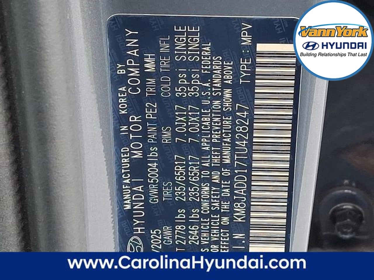 2026 Hyundai TUCSON HYBRID Blue SE