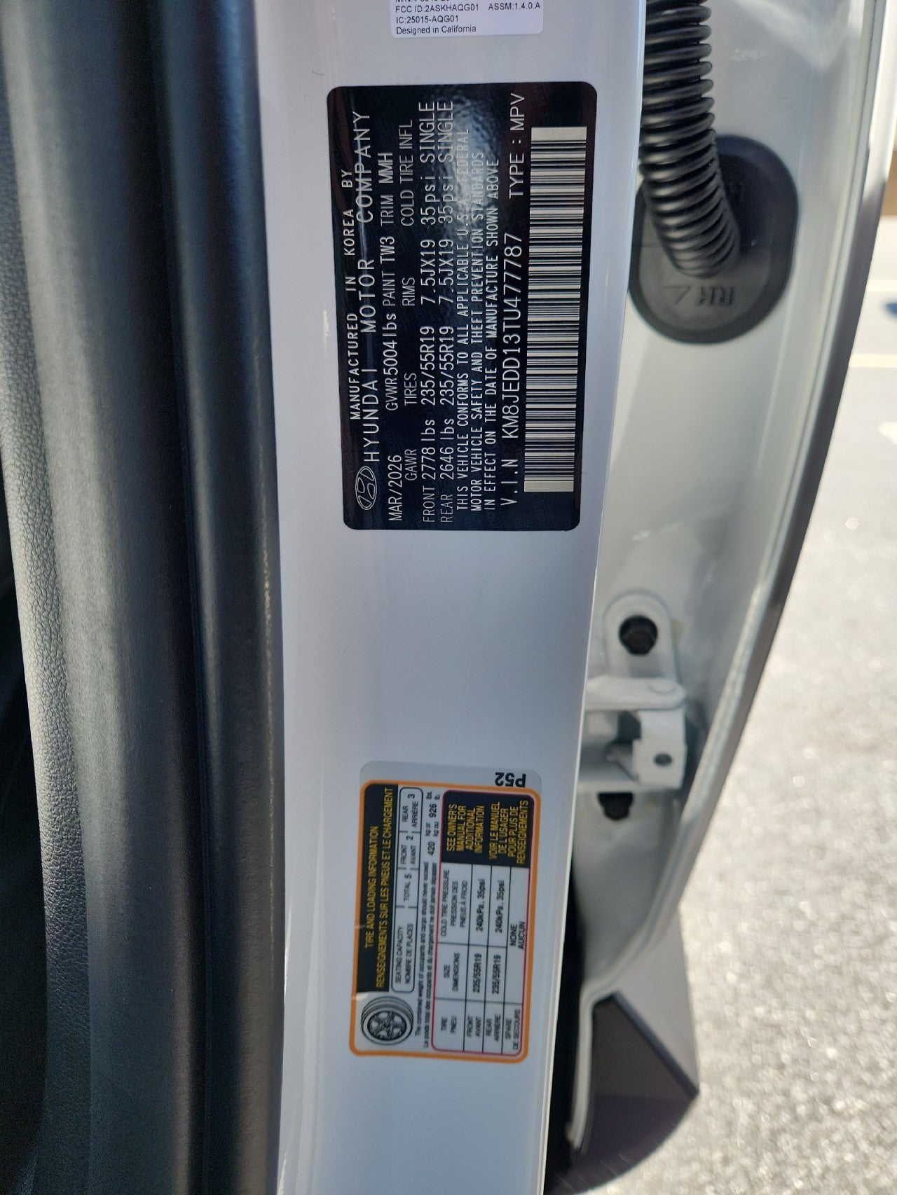 2026 Hyundai TUCSON HYBRID Limited