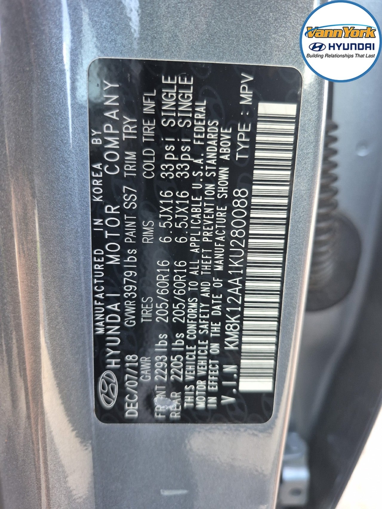 2019 Hyundai KONA SE