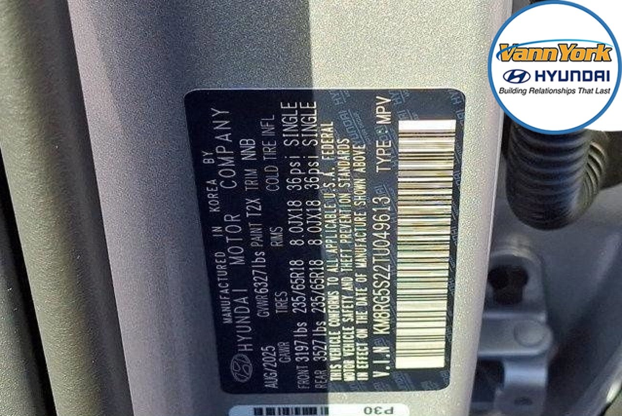 2026 Hyundai PALISADE SEL Convenience