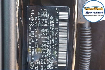 2026 Hyundai PALISADE SEL 7P