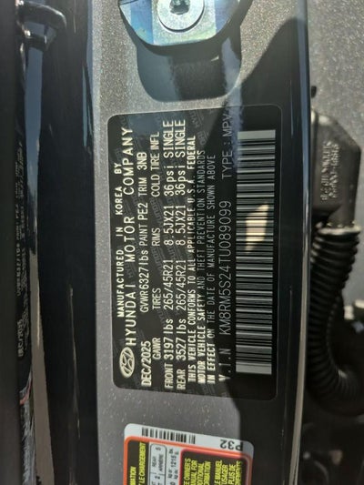 2026 Hyundai PALISADE Calligraphy FWD