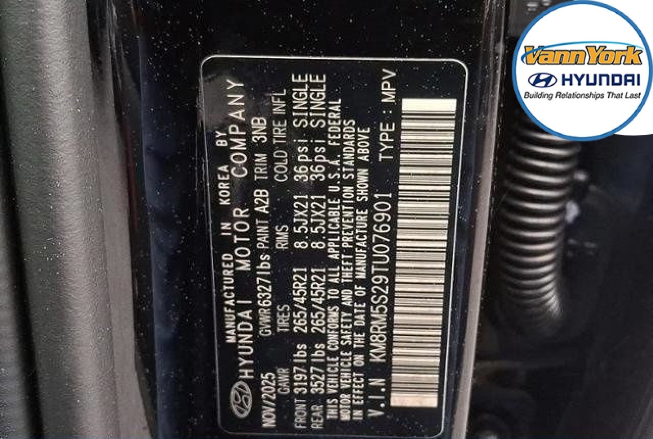 2026 Hyundai PALISADE Calligraphy