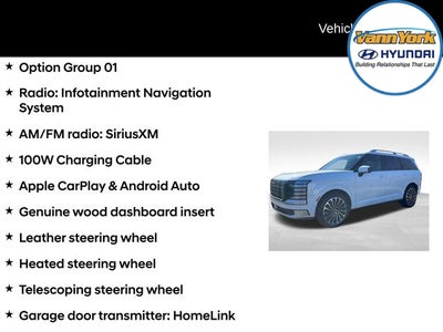 2026 Hyundai PALISADE Calligraphy