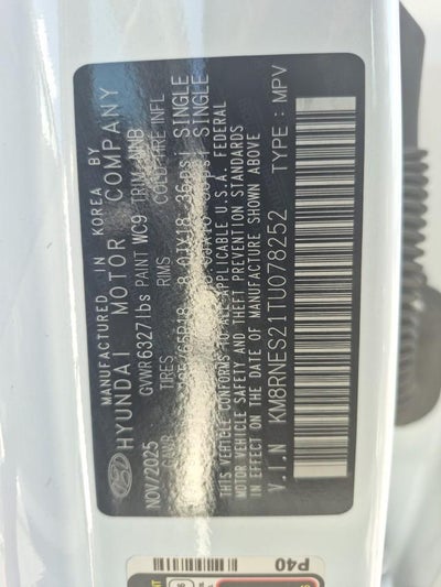 2026 Hyundai PALISADE SEL Premium AWD