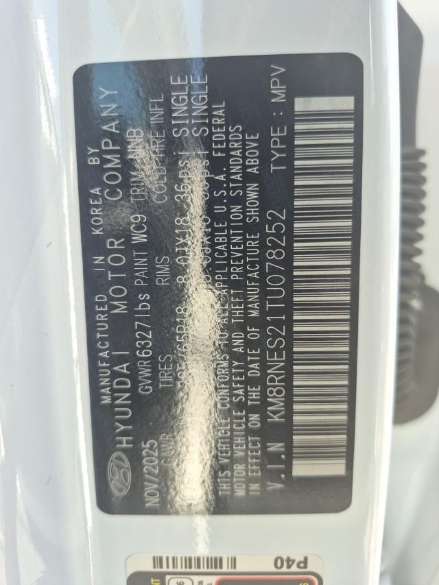 2026 Hyundai PALISADE SEL Premium AWD