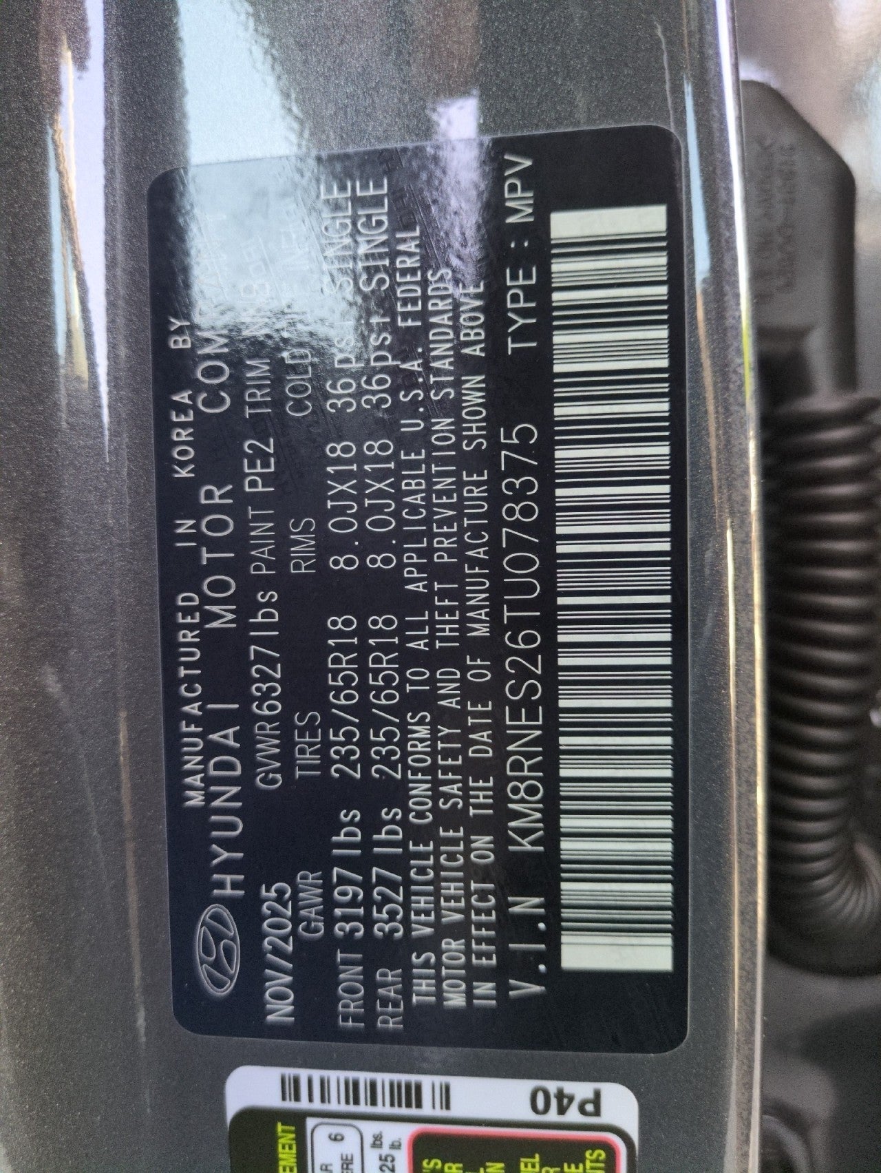 2026 Hyundai PALISADE SEL Premium AWD