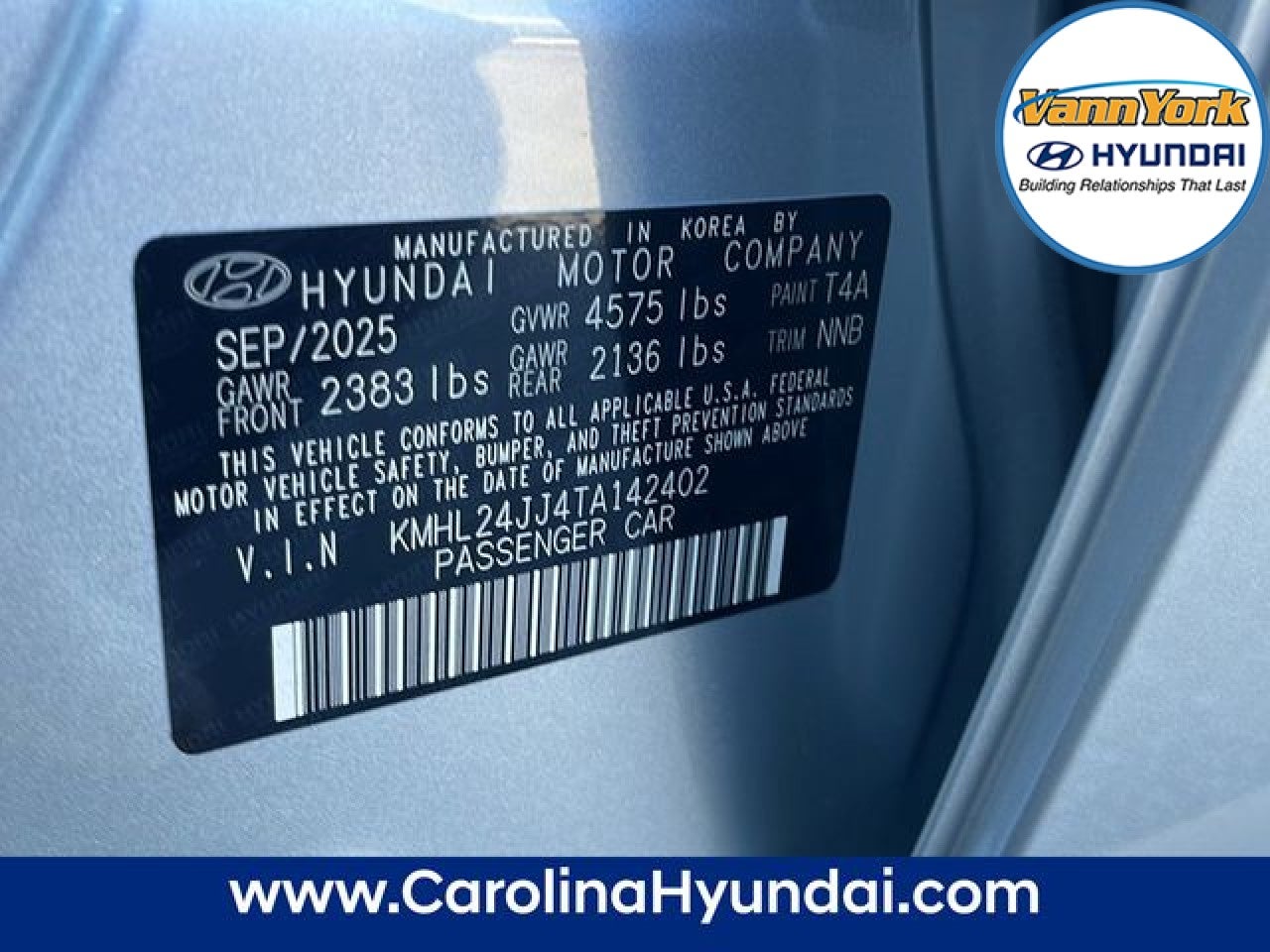 2026 Hyundai SONATA HYBRID Blue