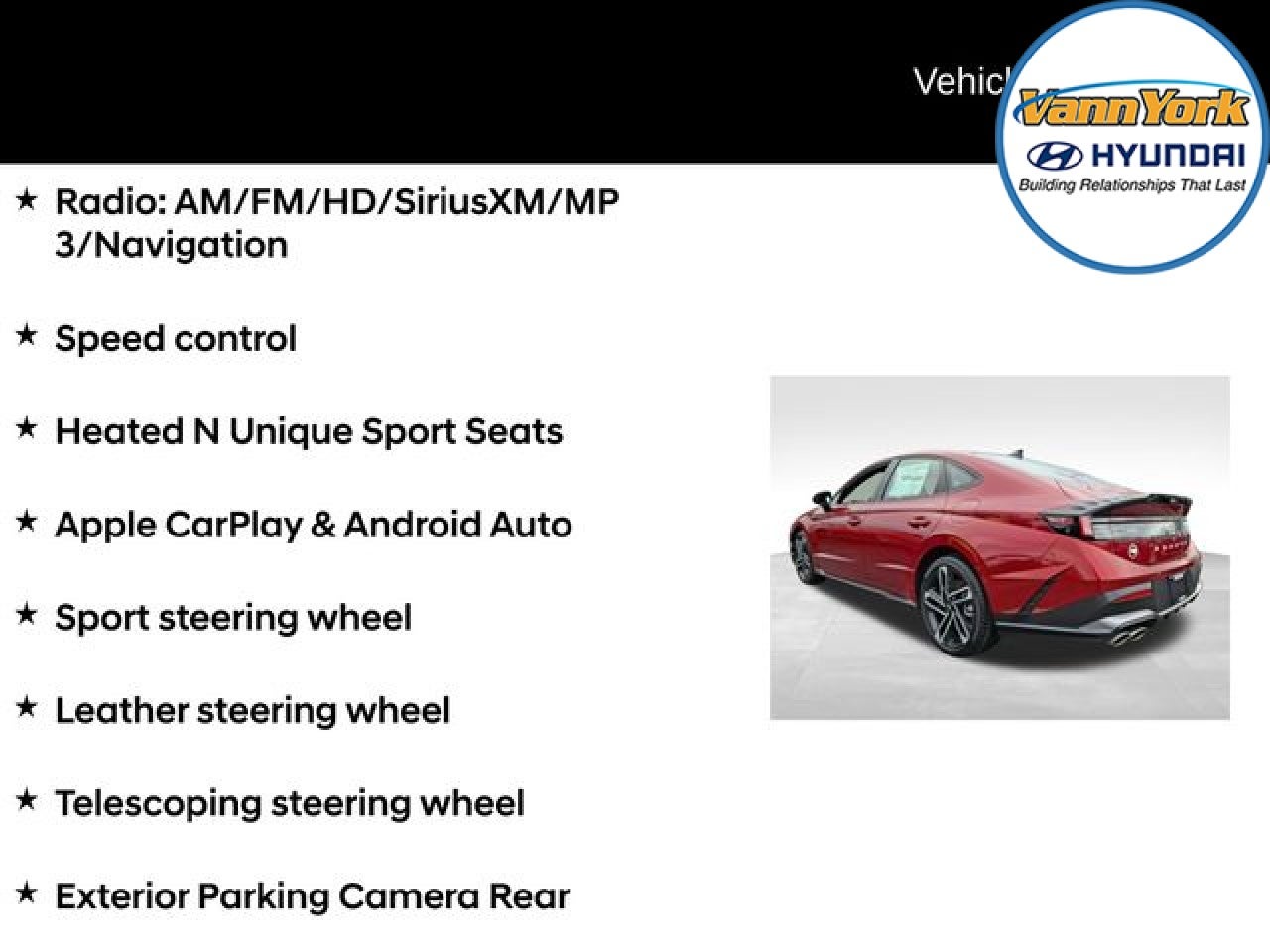 2026 Hyundai SONATA N Line