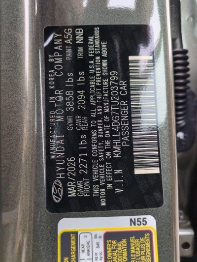 2026 Hyundai ELANTRA SE
