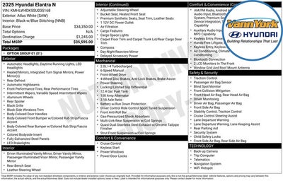 2025 Hyundai ELANTRA N Manual