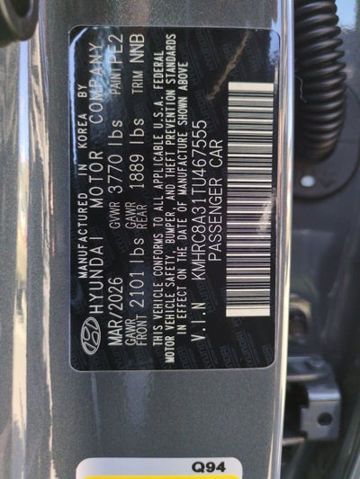 2026 Hyundai VENUE SEL