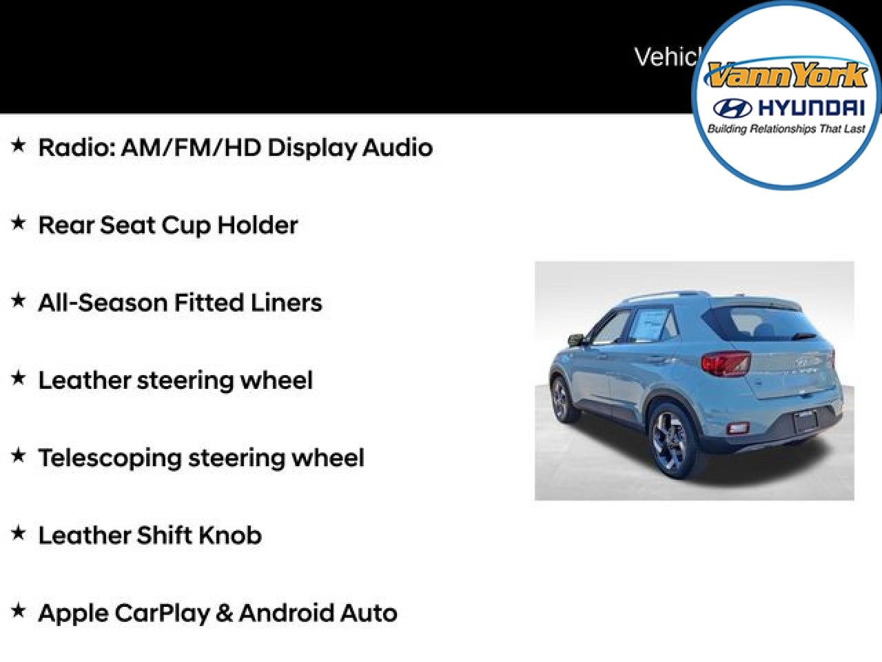 2026 Hyundai VENUE SEL