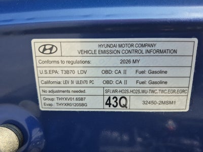 2026 Hyundai VENUE SEL