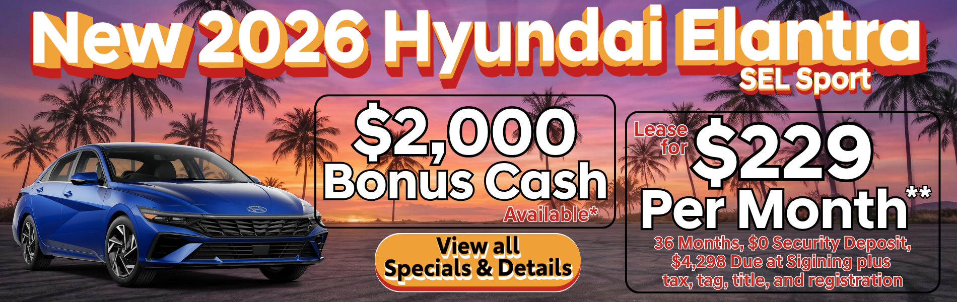 2026 Hyundai Elantra Offer
