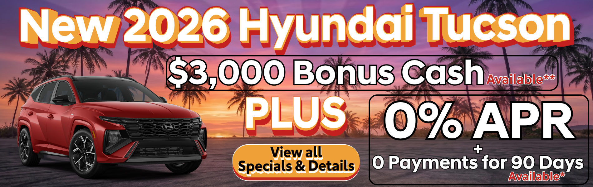 2026 Hyundai Tucson Offer