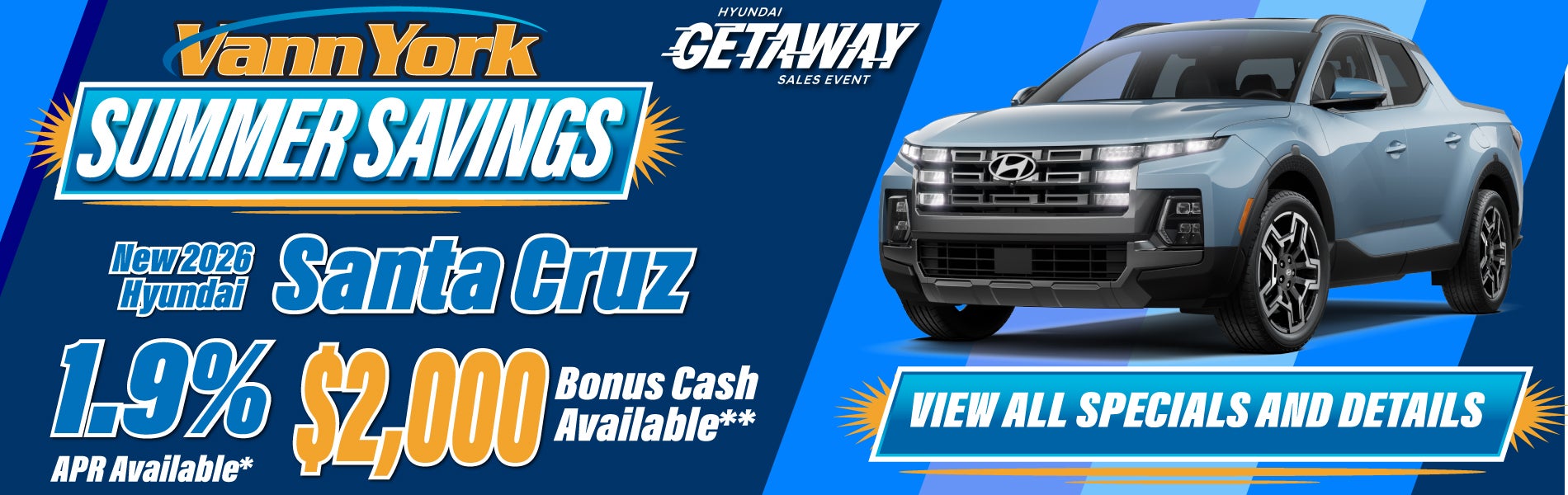 New 2026 Hyundai Sanata Cruz Offer