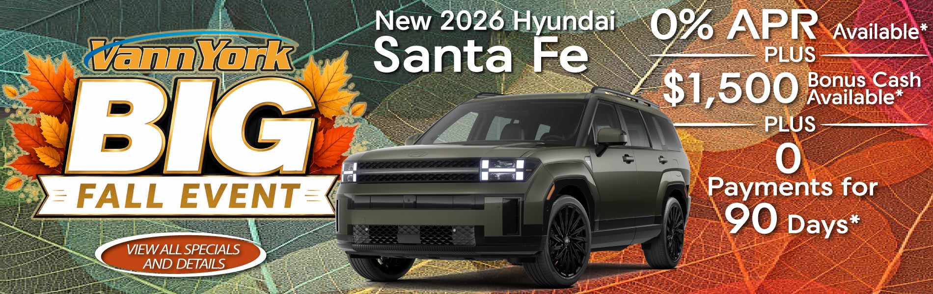 2026 Hyundai Santa Fe Special