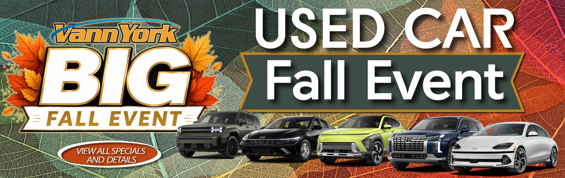 Vann York Used Car Fall Event