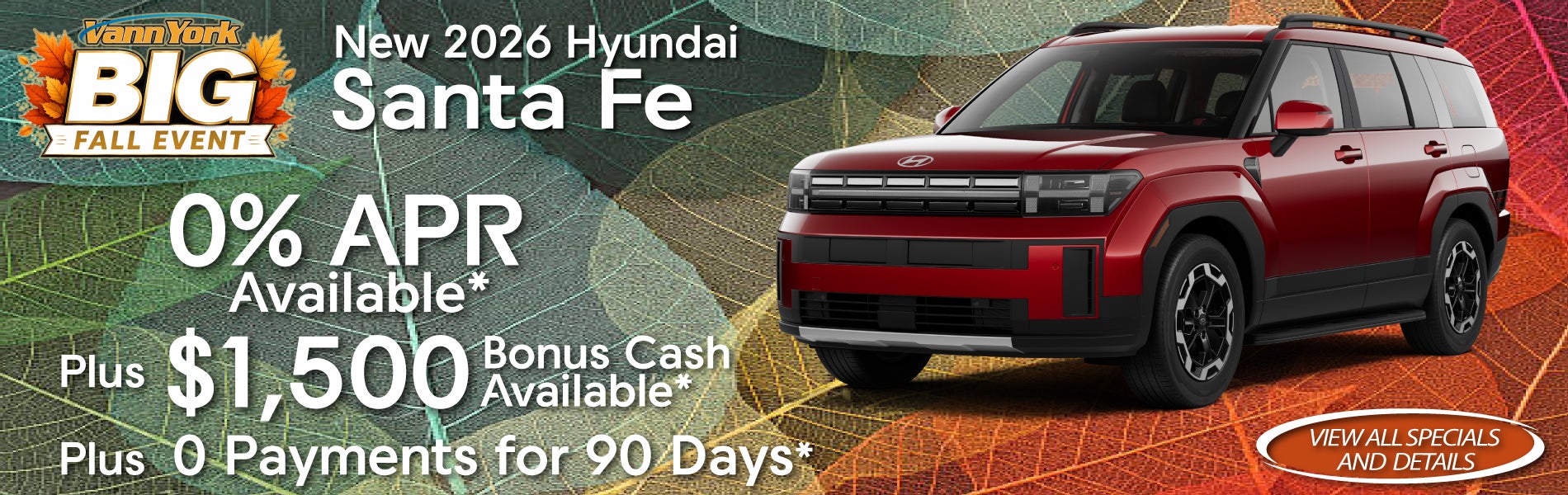 2026 Hyundai Santa Fe Special