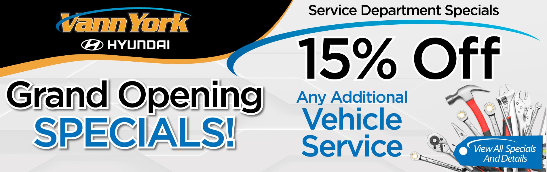 15% Off Any Additional Vehicle Service