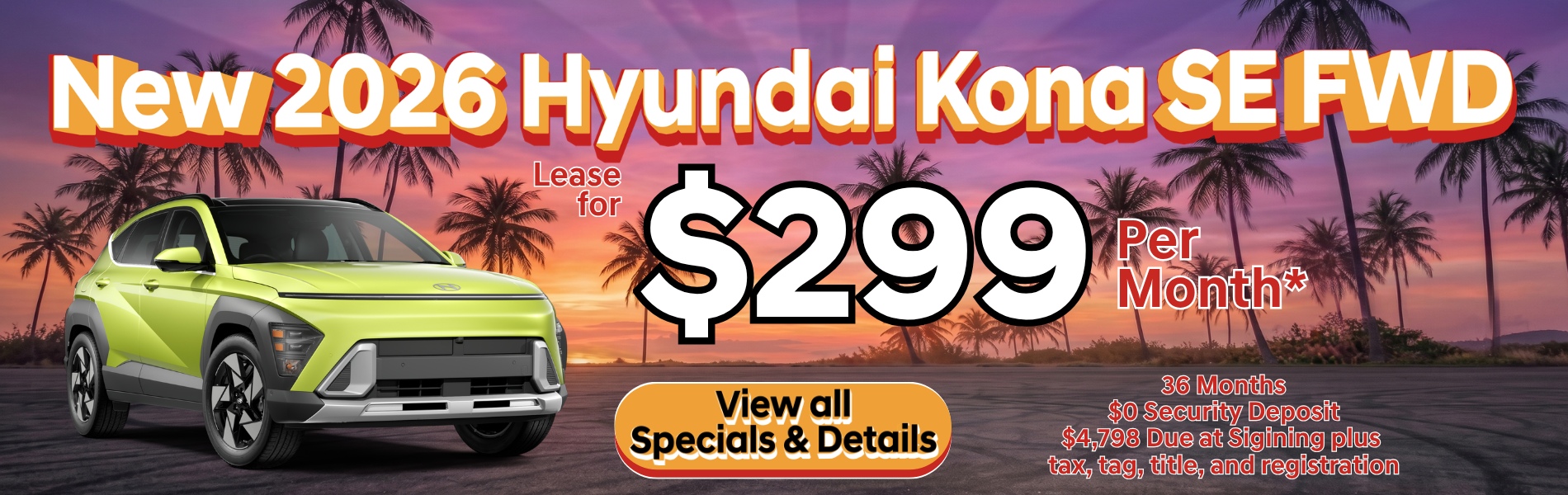 New 2026 Hyundai Kona SE FWD 