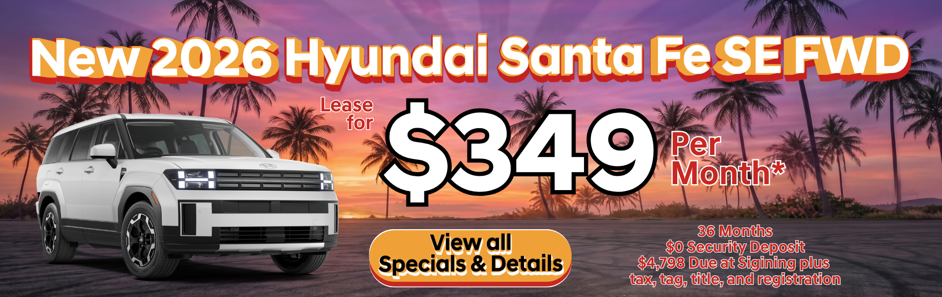 2026 Hyundai Santa Fe Offer