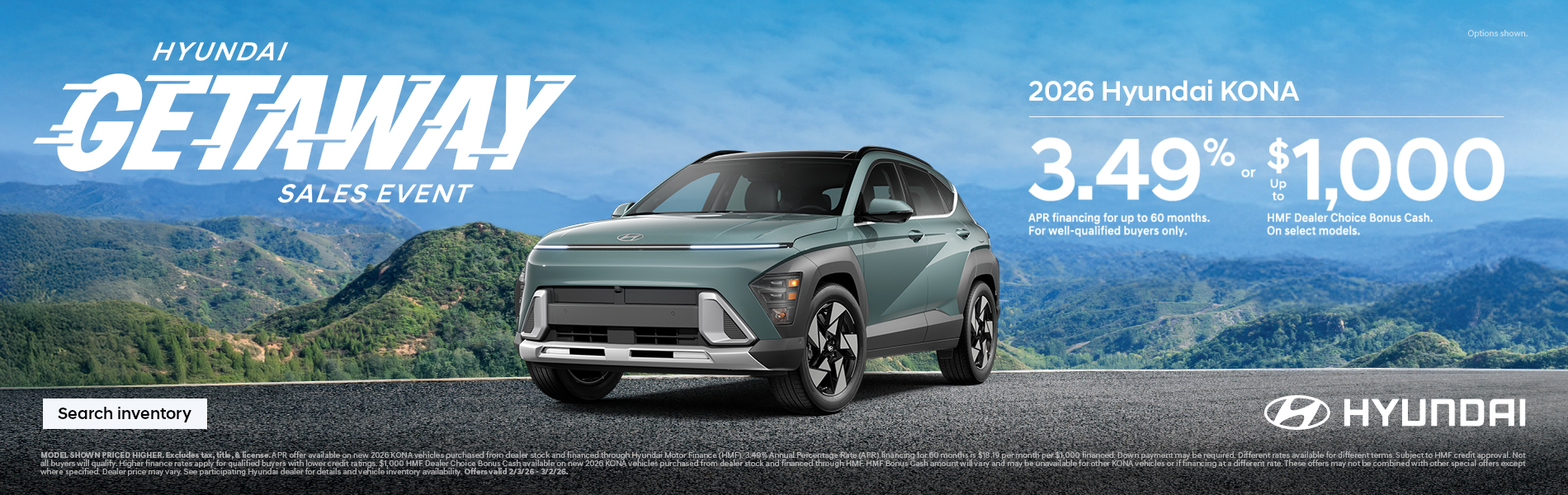 2026 Hyundai Kona in High Point #ST